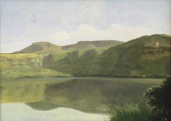 O Mar da Albânia, c.1811 (wc em papel em papelão)